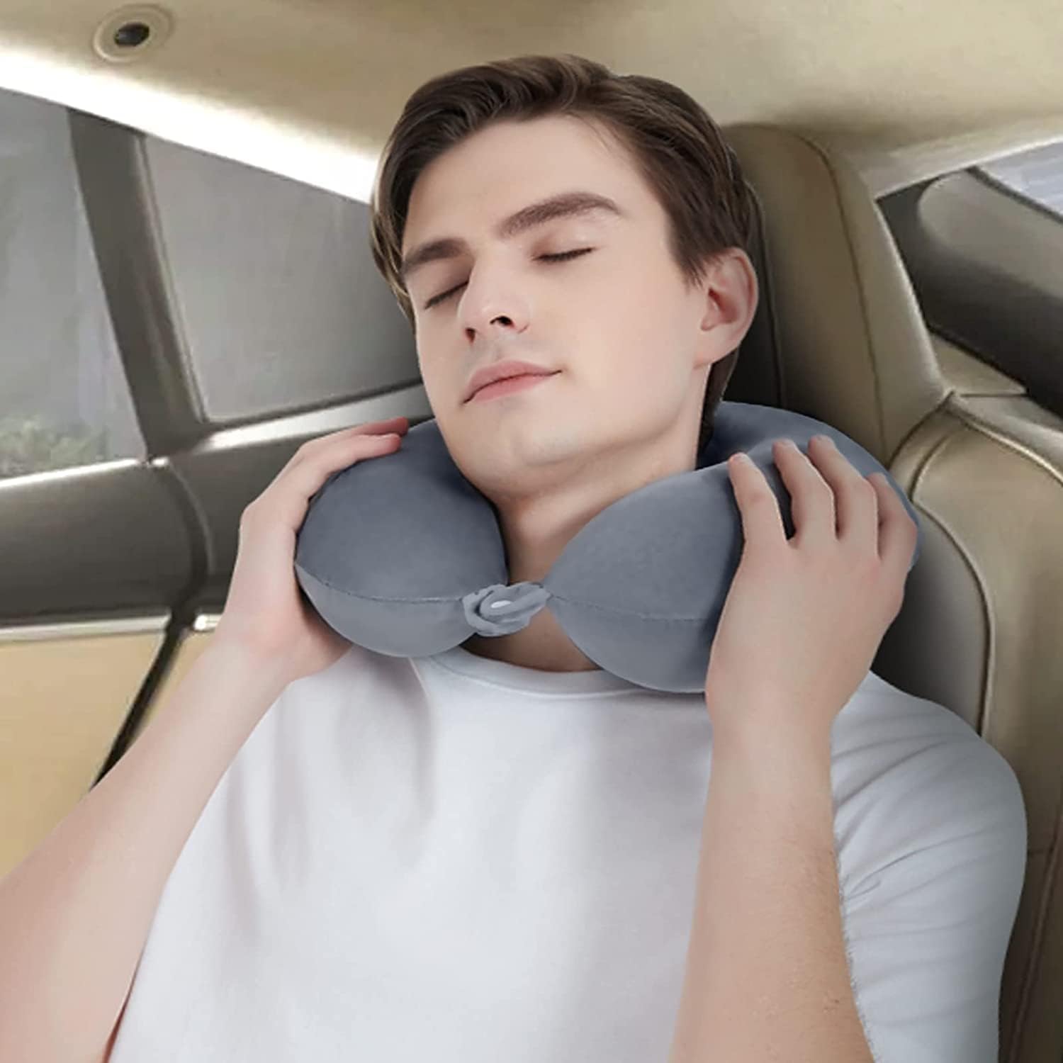Thumbnail 1 de Cozy BoSpin Memory Foam Reisekissen U-Design