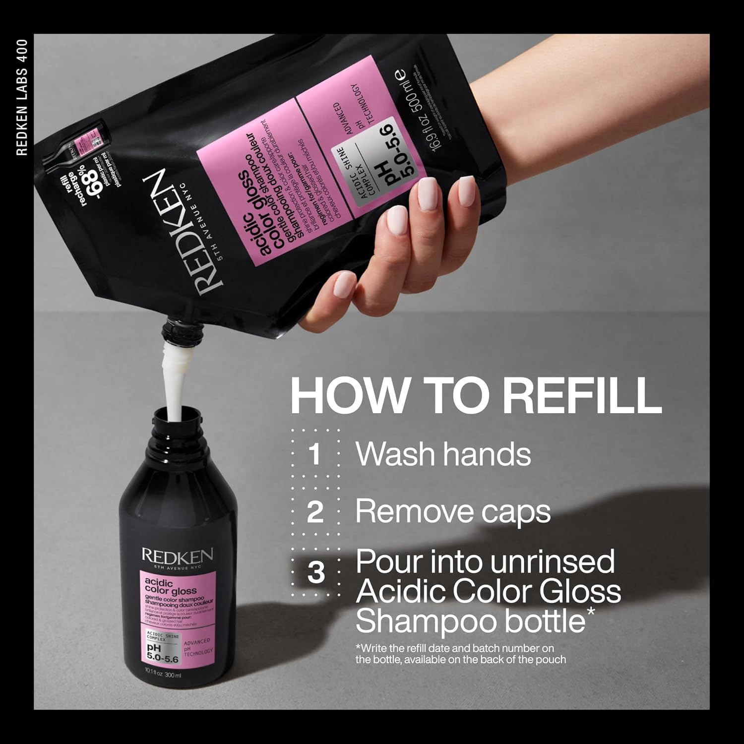 Thumbnail 3 de REDKEN Acidic Colour Gloss Shampoo: Colour Protection for Gentle, Glass-Like Shine