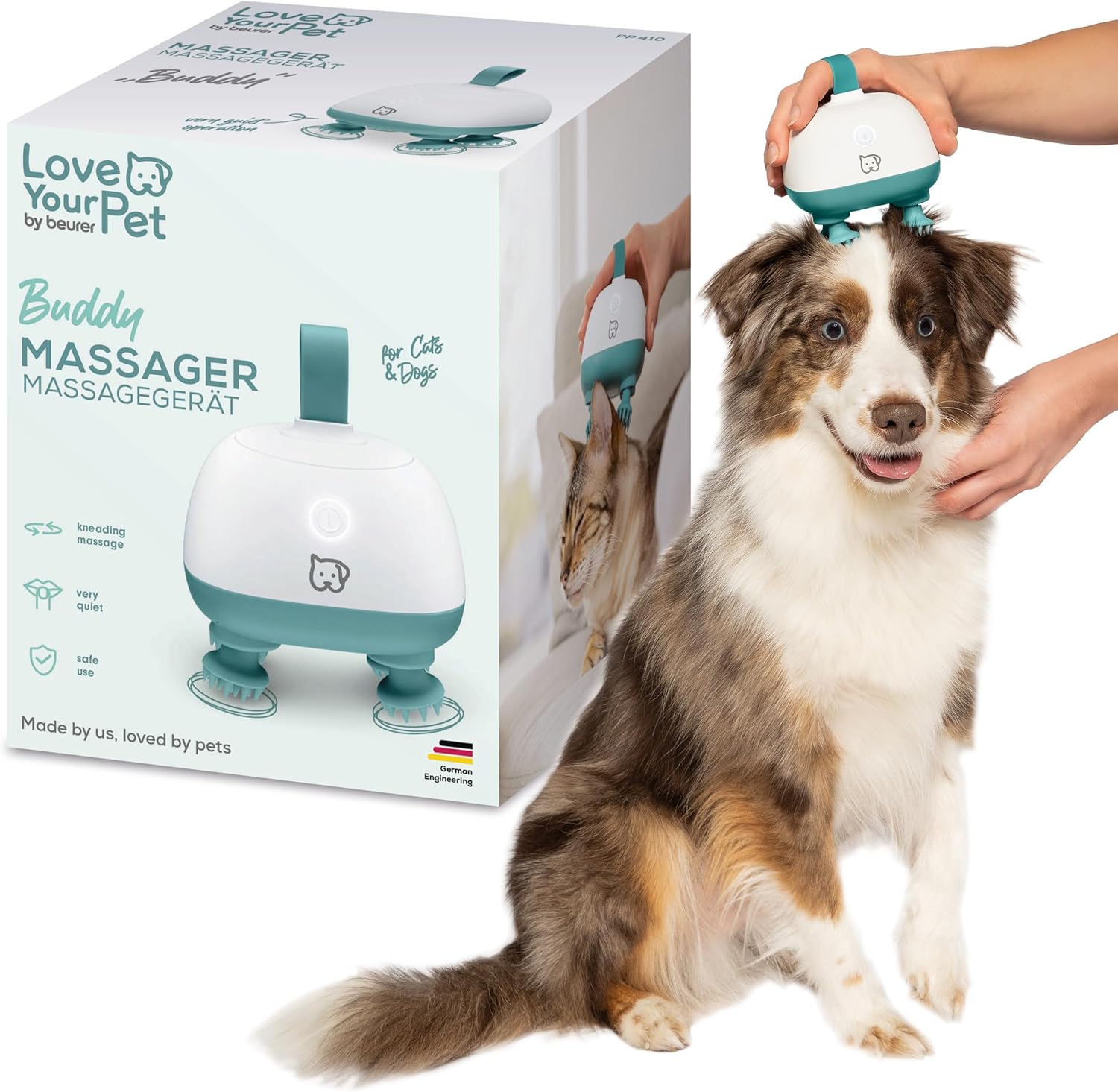 Detalle de Love Your Pet Buddy Massagegerät für Hunde