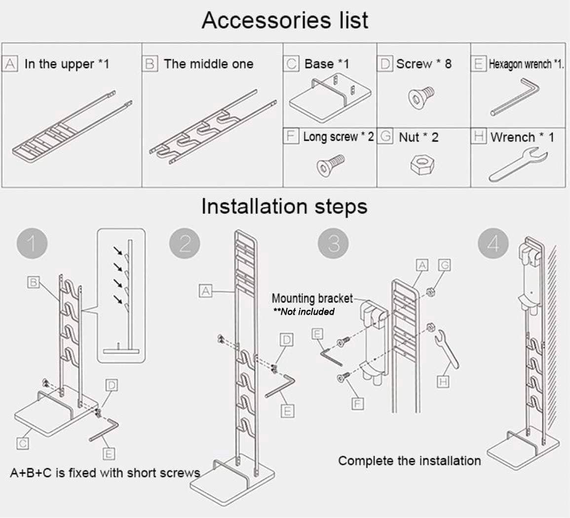 Thumbnail 5 de Organizzatore Aspirapolvere Supporto Metallo 127 cm