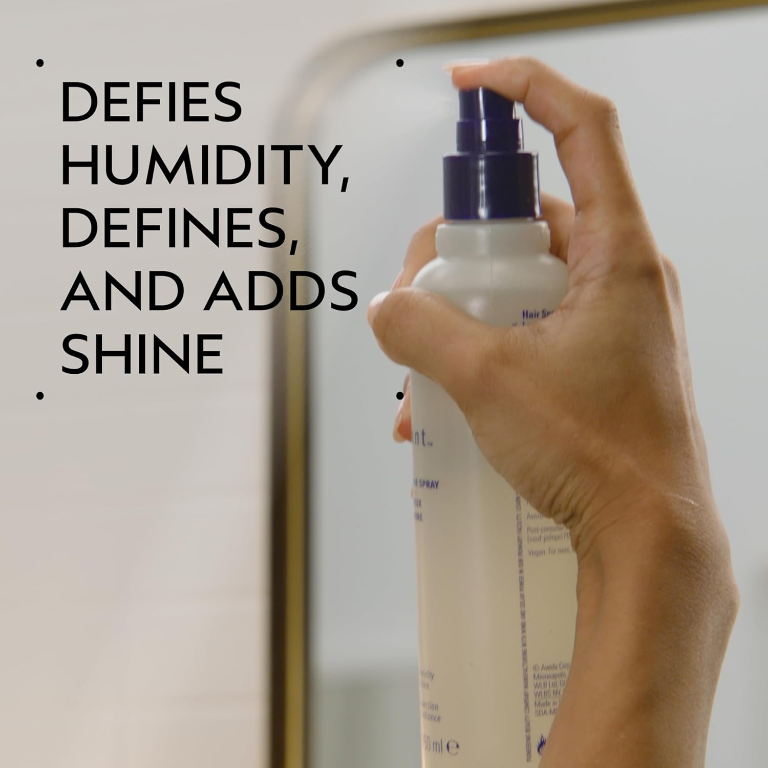 Detalle de Aveda Brilliant Medium Hold Hair Spray – Non-Aerosol, 250ml