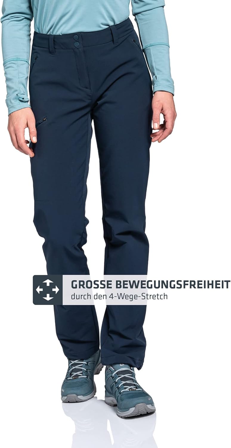 Thumbnail 4 de Schöffel Damen Pants Ascona Warm L – warme Softshell-Wanderhose mit 4-Wege-Stretch