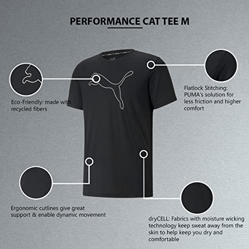 Thumbnail 4 de Puma Performance Cat Tee M homme – t-shirt