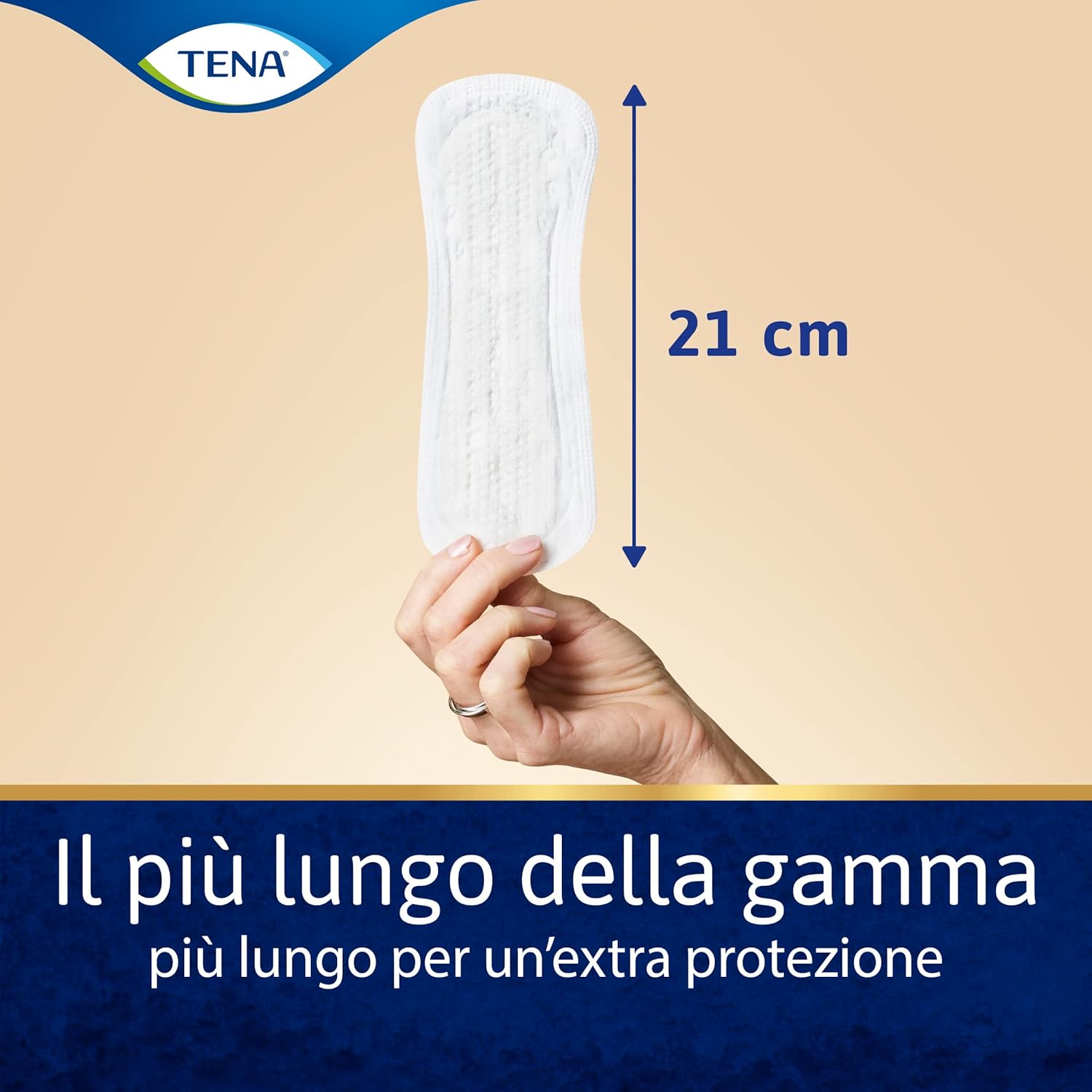 Thumbnail 6 de TENA Lights Sensitive Long Proteggi-slip: pacco scorta mensile per piccole perdite femminili, discreti e confortevoli