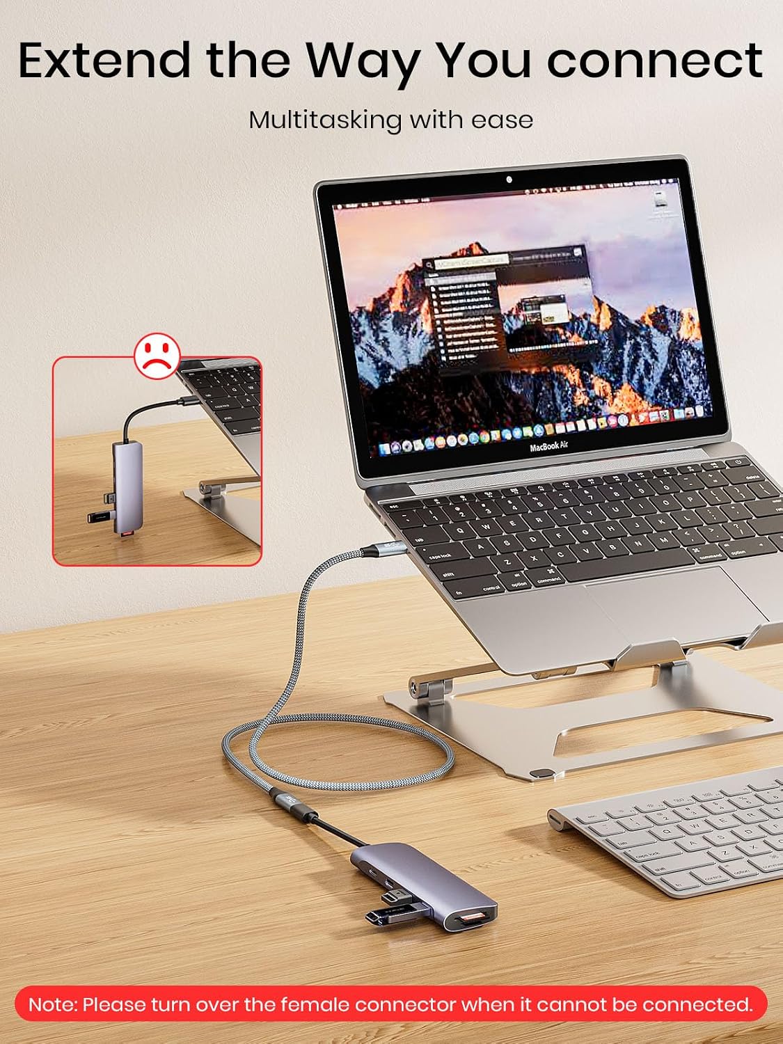 Detalle 2 de WTPGTI USB C Verlängerung 3m für Geräte