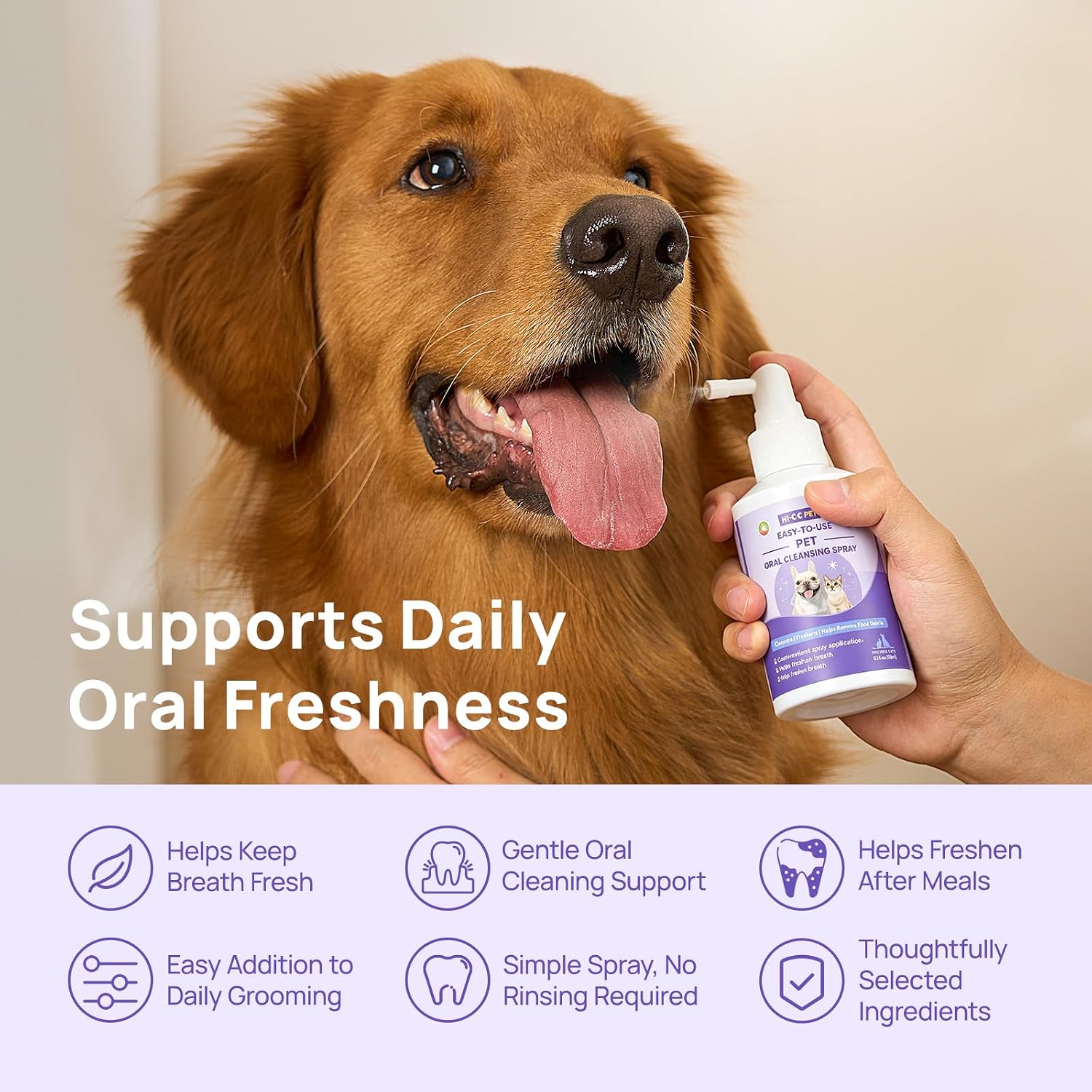 Thumbnail 2 de HICC PET Dog Mouth Cleaning Spray, 5.1 fl oz