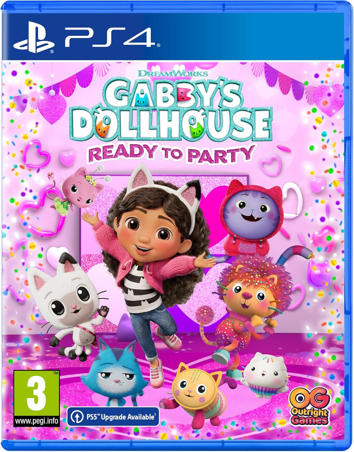 Detalle de Gabby La casa de muñecas PS4 Listos para la fiesta