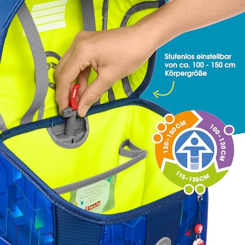 Thumbnail 5 de Step by Step Cloud Schulranzen-Set Police Truck Charly 5-tilig — Ergonomisch, reflektierend, 19 L