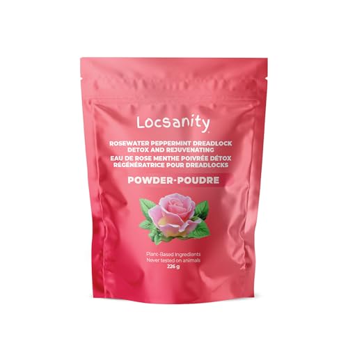 Detalle de Locsanity Dreadlock Hair Scalp Detox: Deep Cleansing Powder for Locs & Natural Hair