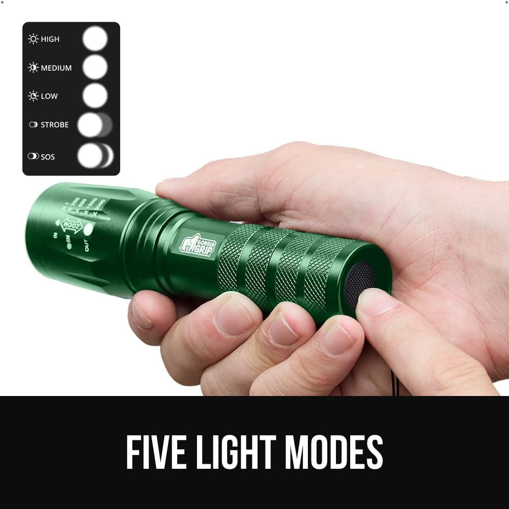 Detalle de Gorilla Grip LED flashlight, 345 lumens