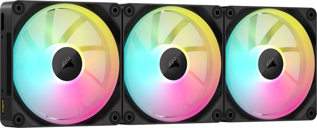 Thumbnail 6 de CORSAIR iCUE Link LX140 RGB 140 mm PWM – Pack double de ventilateurs RGB avec hub iCUE Link