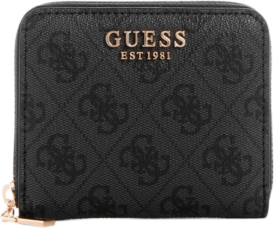 Detalle 2 de Guess Portafoglio uomo/donna con hardware dorato lucido, interno con tasche e slot