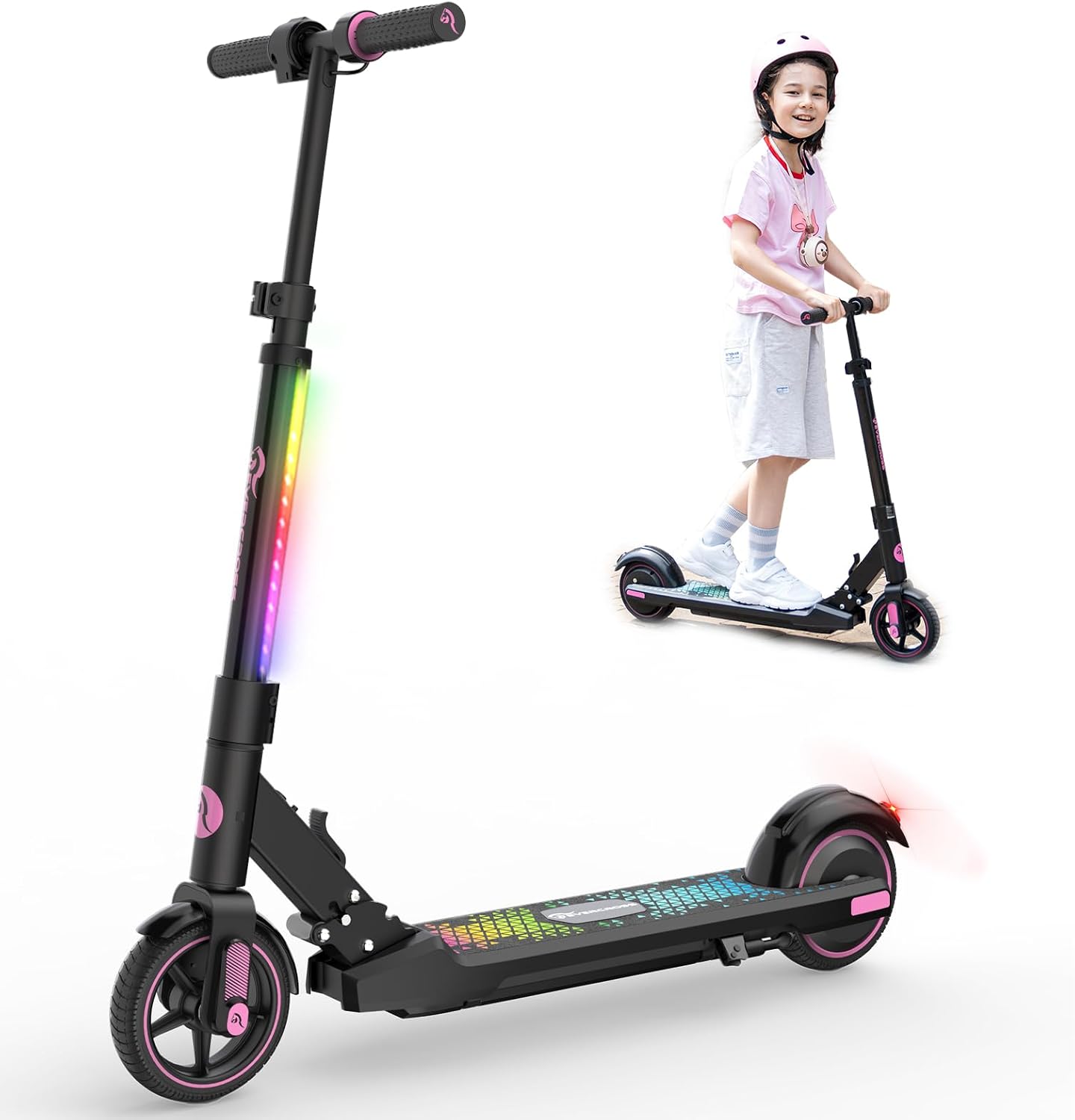 Detalle de EVERCROSS EV06C kids electric scooter 15 km/h