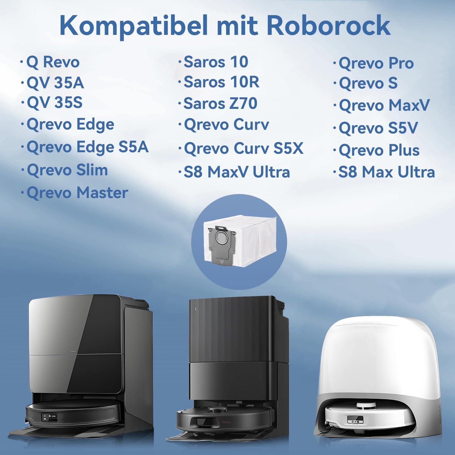 Detalle 2 de Roborock Staubbeutel 10 Stück
