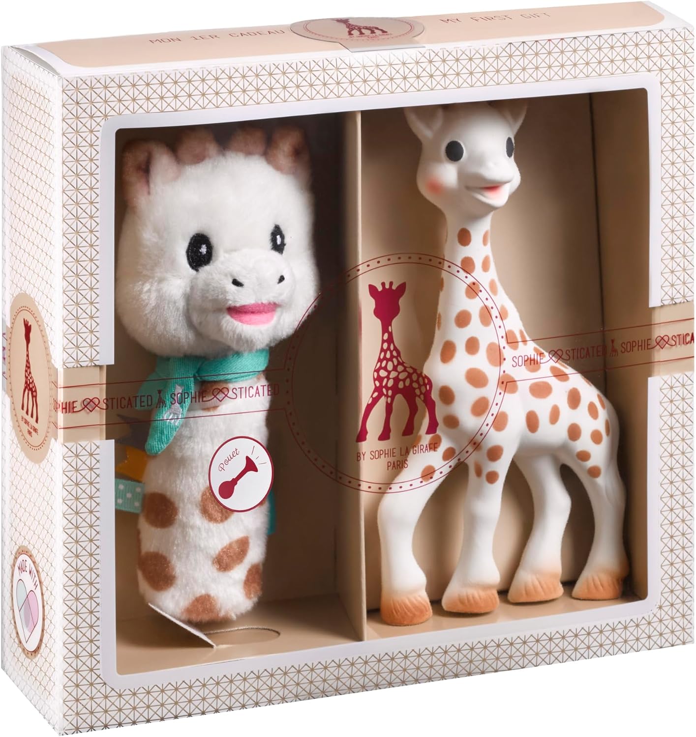 Thumbnail 3 de SOPHIE LA GIRAFE Set regalo nascita 100%