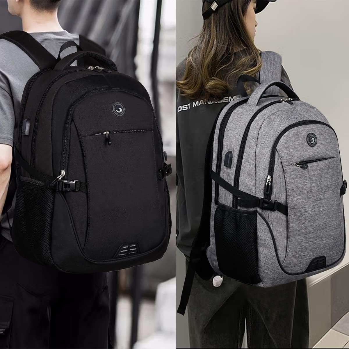 Thumbnail 6 de SHRRADOO Travel Laptop Backpack for Men and Women: 16.3 Inch Laptop Compatible with Extensive Storage