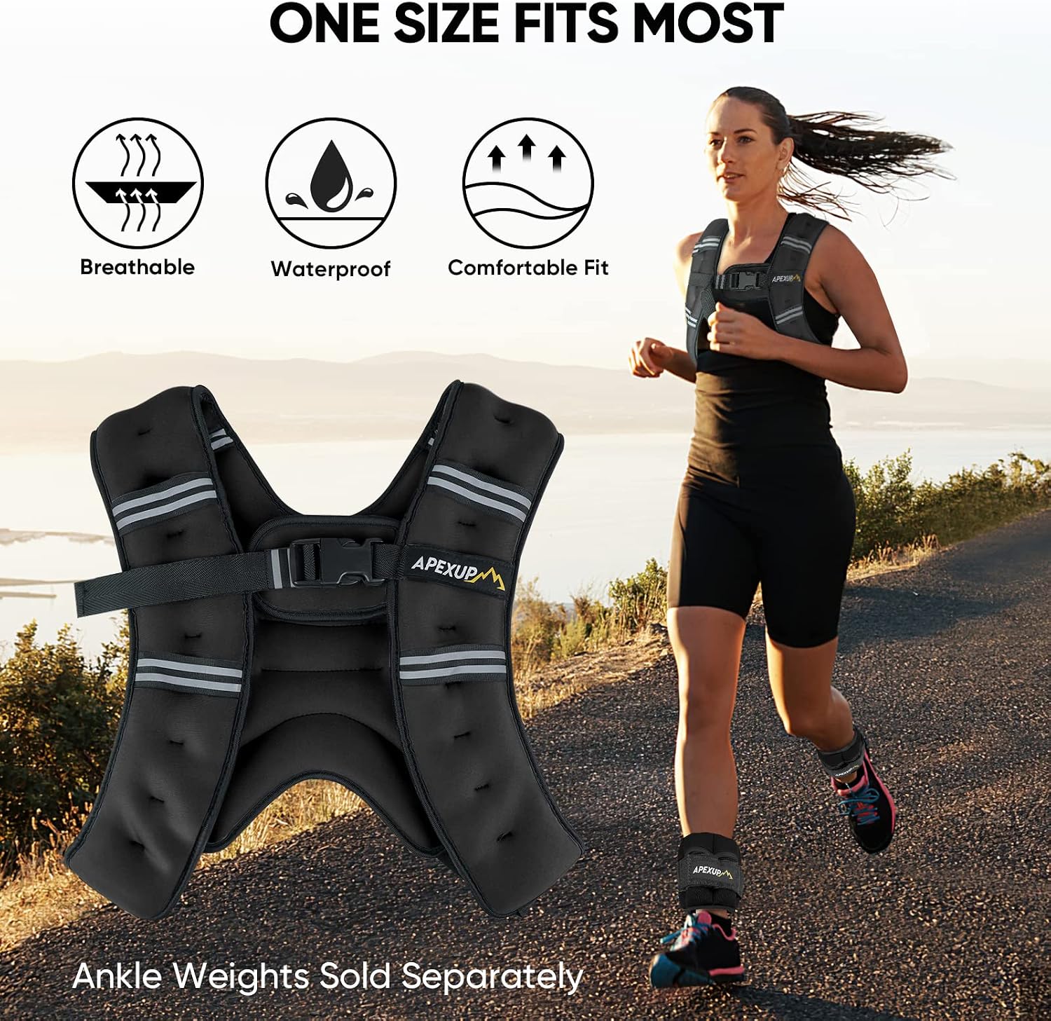 Thumbnail 4 de APEXUP Weighted Vest for Men and Women