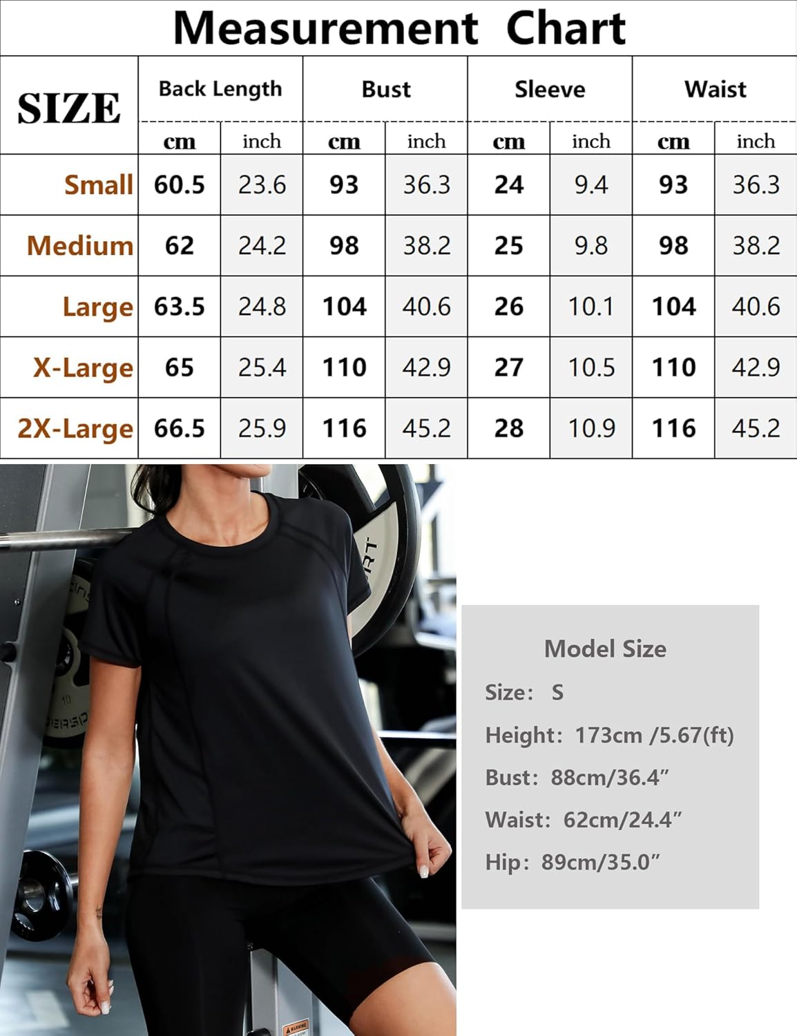 Thumbnail 5 de T-shirt de sport femme Gyabnw à manches courtes : séchage rapide pour yoga, fitness et running
