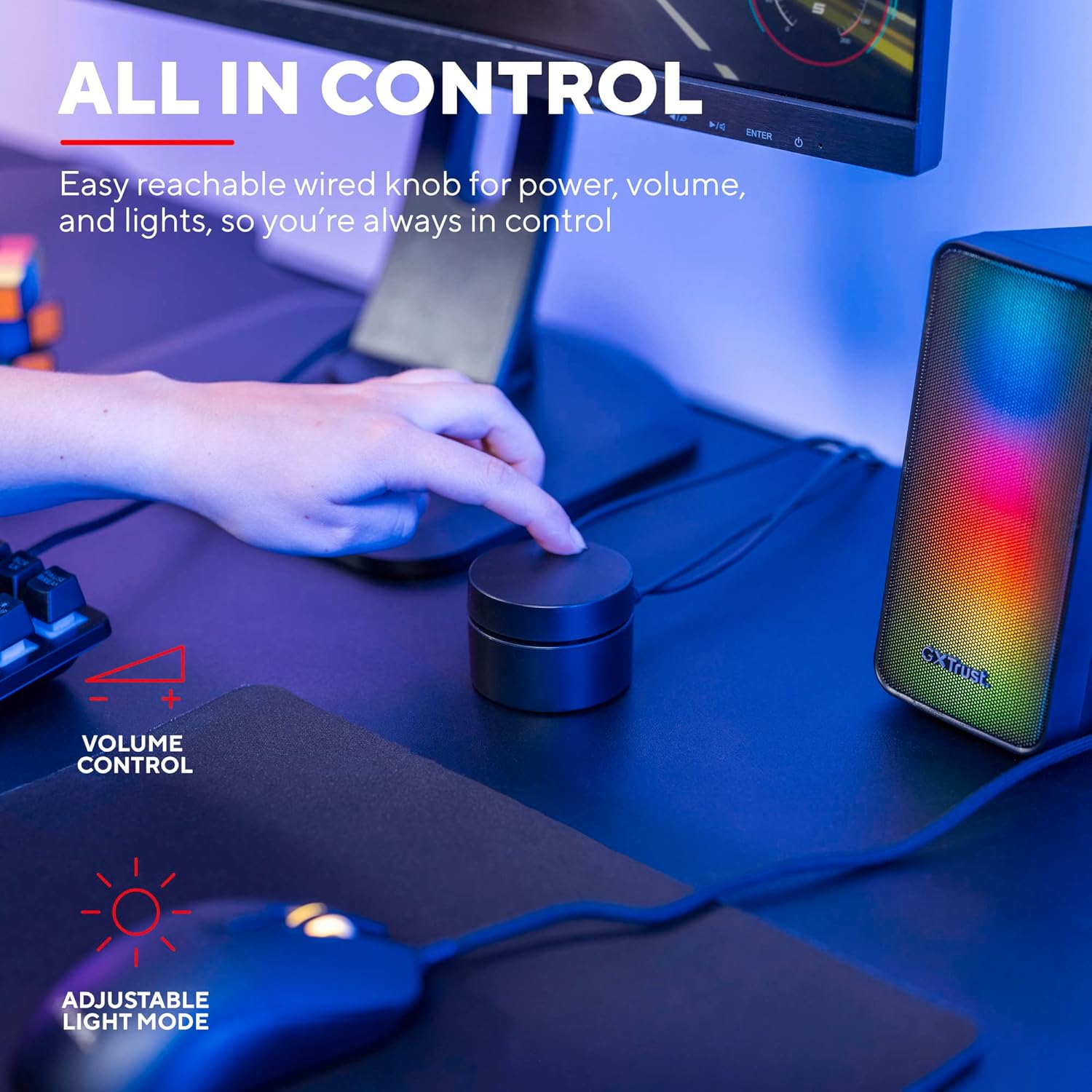 Thumbnail 3 de Trust Gaming GXT 611 Wezz 12W PC speakers