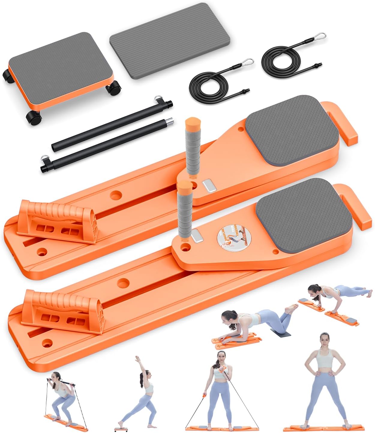 Detalle de PENGYOUNG Pilates Board 12-in-1 Reformer Set 🧘