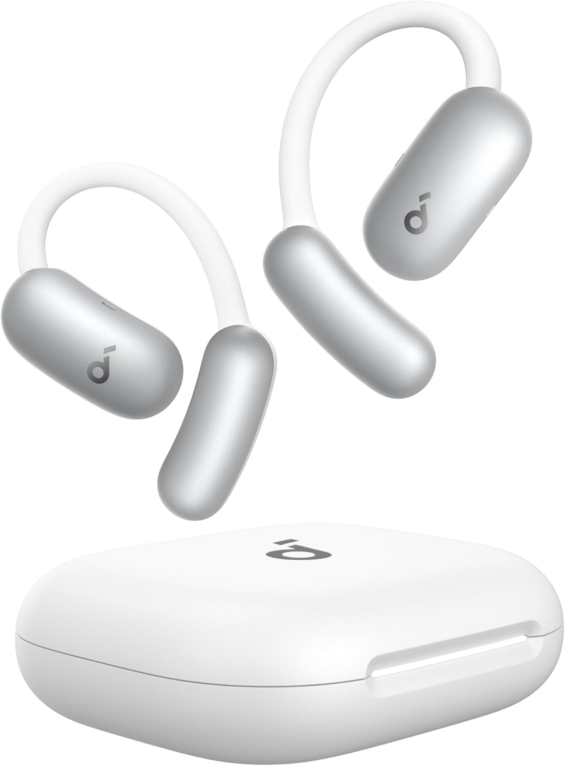 Detalle de soundcore AeroFit 2 AI Assistant von Anker – Open-Ear-Kopfhörer mit Echtzeit-Übersetzung