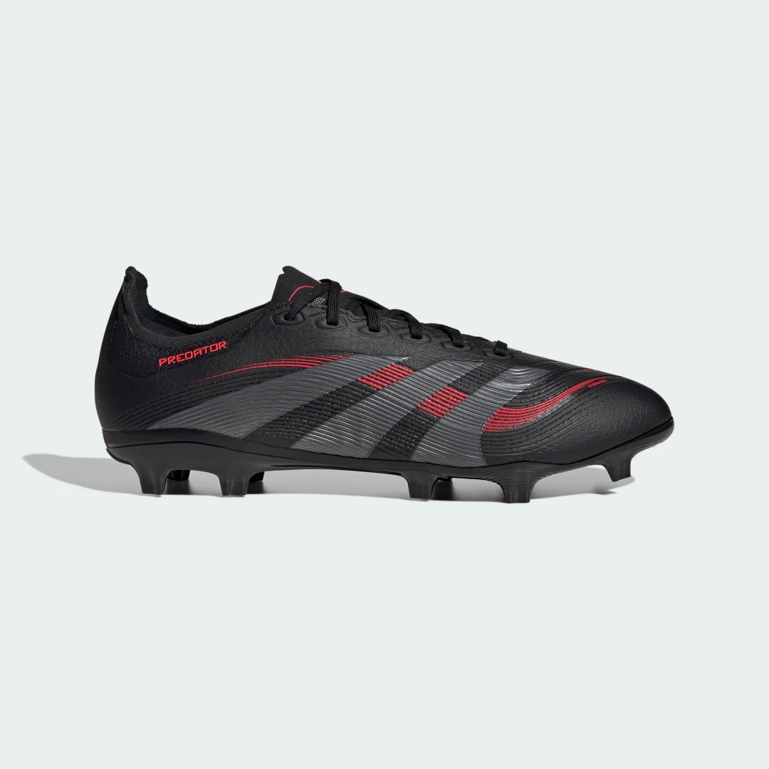 Detalle 2 de Adidas Predator League bota de fútbol para césped natural seco y multisuperficie (negro)