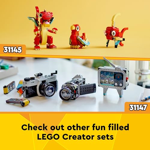 Thumbnail 6 de LEGO Creator 3in1 Flatbed Truck with Helicopter (31146)