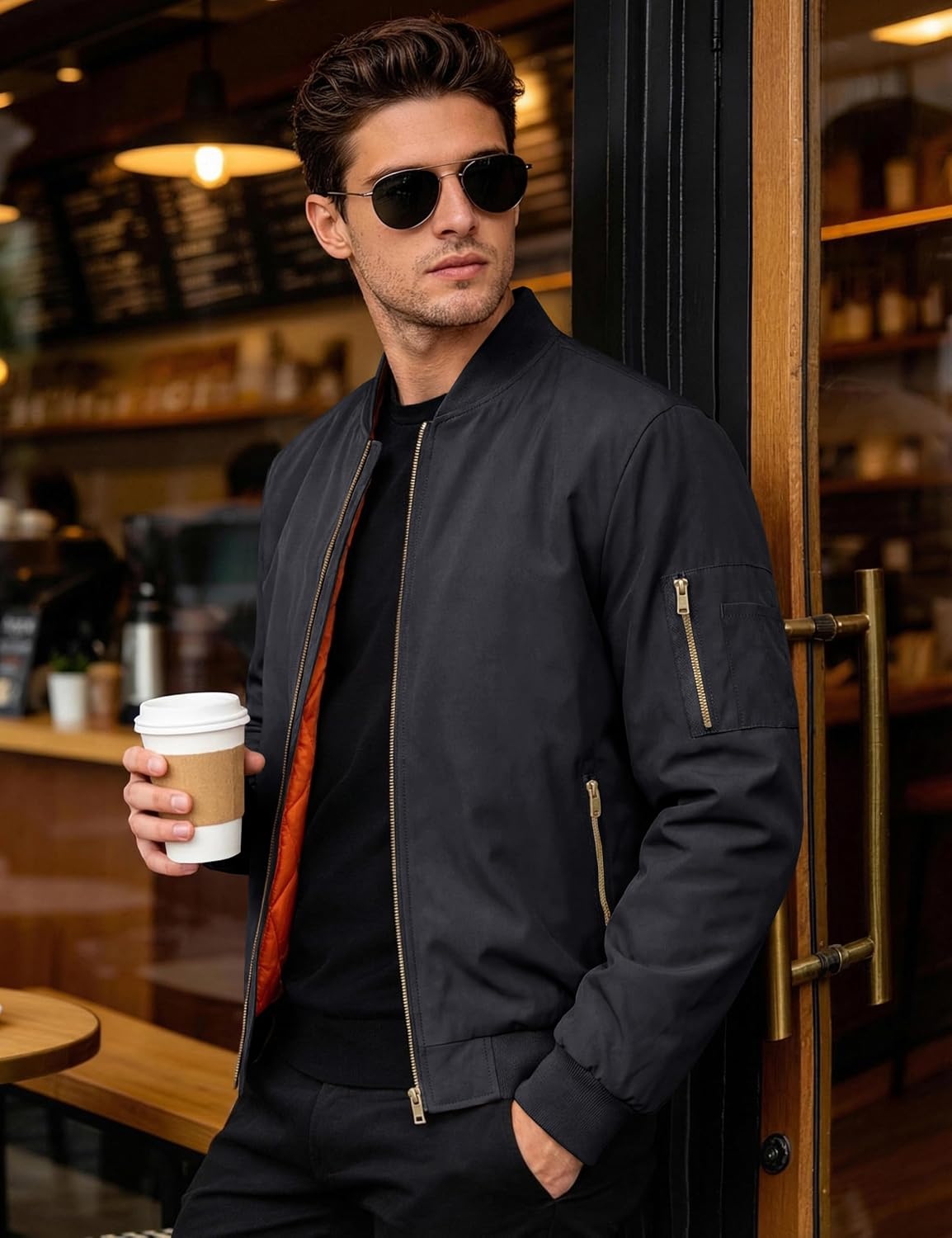 Thumbnail 2 de MAGNIVIT Men's Bomber Jacket