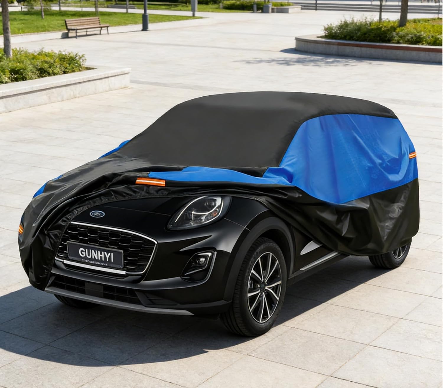Detalle de Housse de Voiture Gunhyi Imperméable et Respirante pour Ford Puma