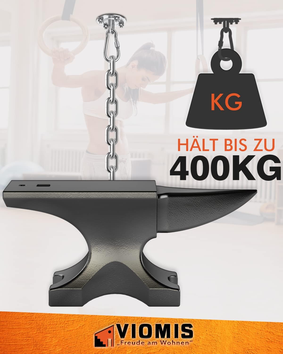 Thumbnail 1 de Deckenhaken Viomis 2er Pack, 450 kg