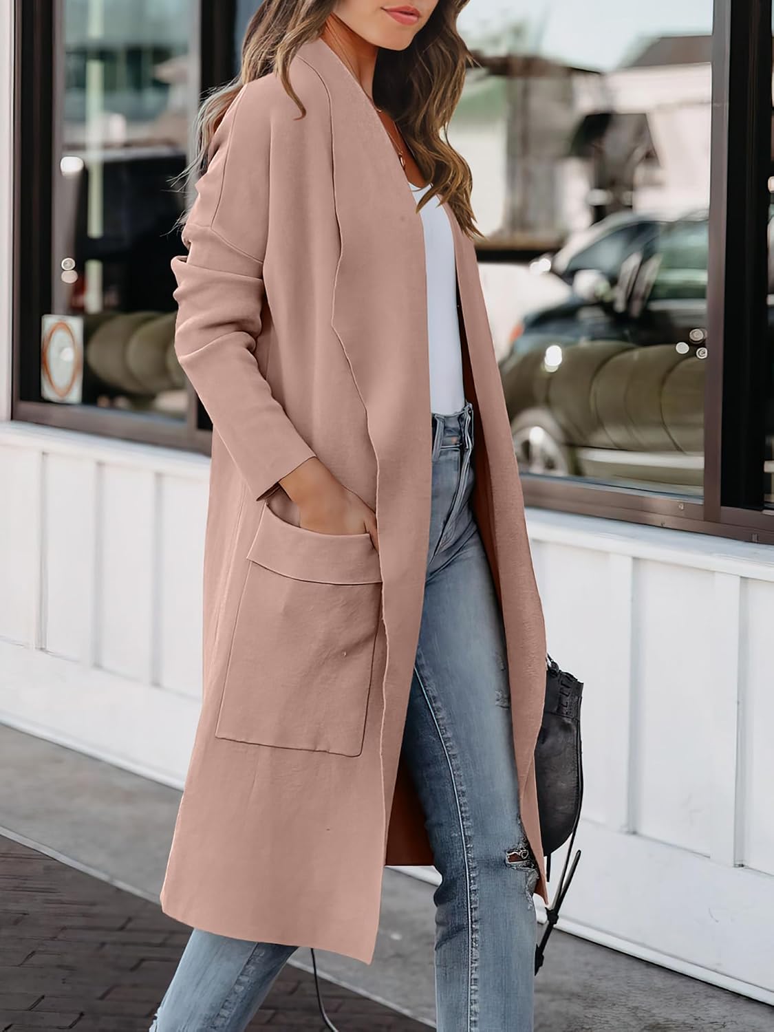 Thumbnail 2 de ANRABESS 2025 Long Cardigan Sweater