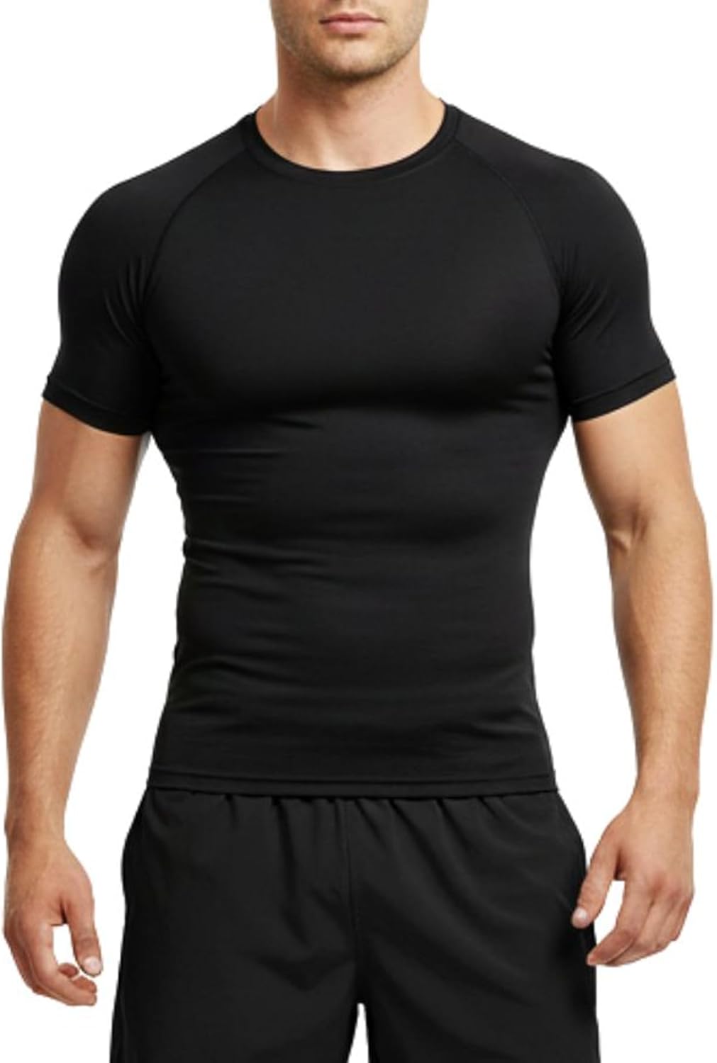 Thumbnail 1 de AMZSPORT maglietta a compressione da uomo a maniche corte Cool Dry per allenamento e corsa