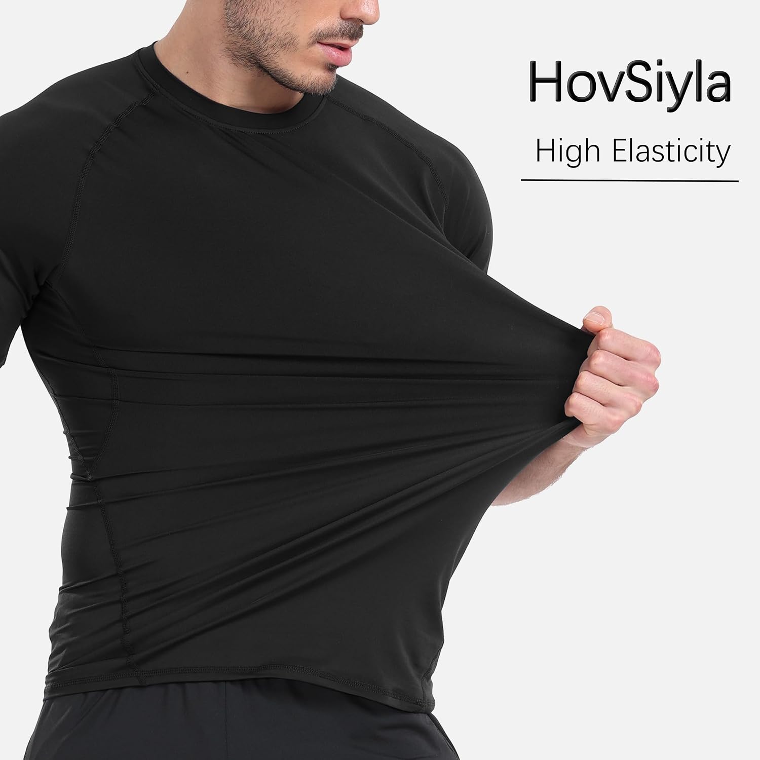 Detalle 2 de HovSiyla Compression Shirt Cool Dry