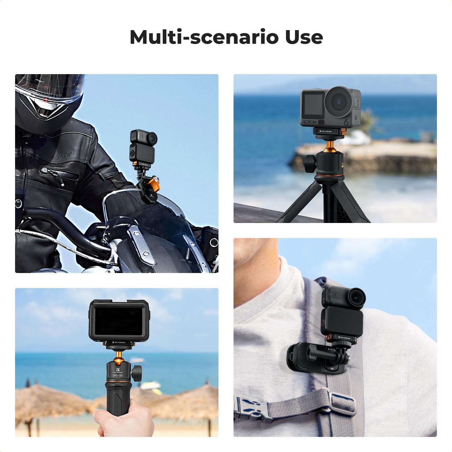 Thumbnail 6 de K&F CONCEPT Magnetische Schnellwechselhalterung für Osmo Action 6