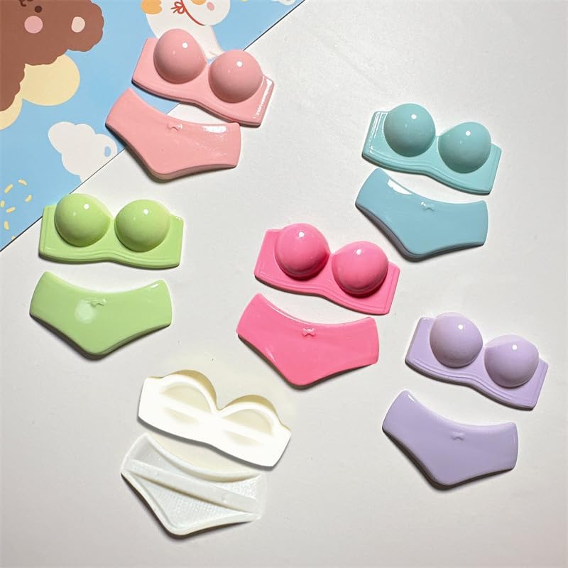 Detalle de Heiolox Resin Craft Charms, 30 Sets