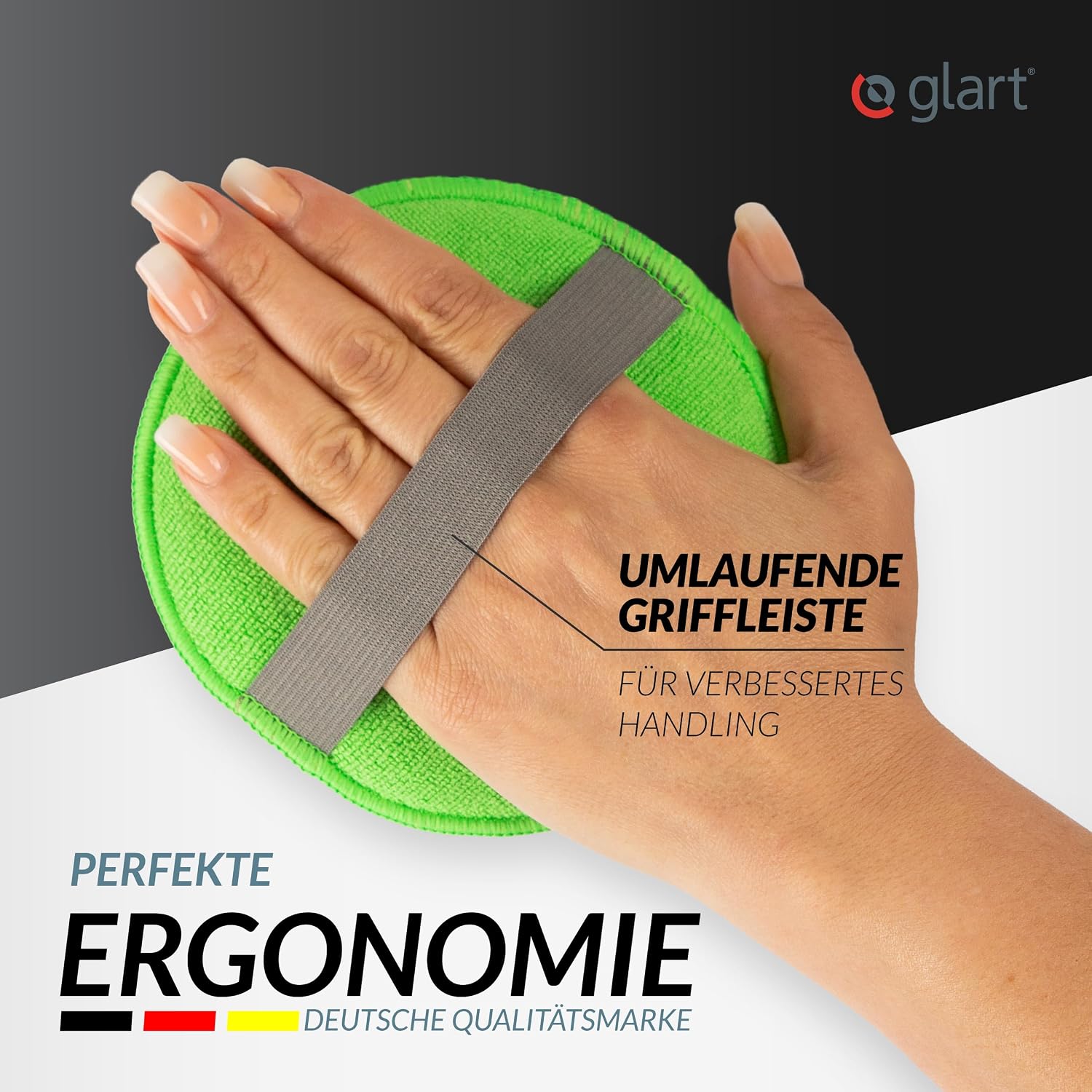 Detalle 1 de Glart 46PP Handpolierschwamm 130x25 mm