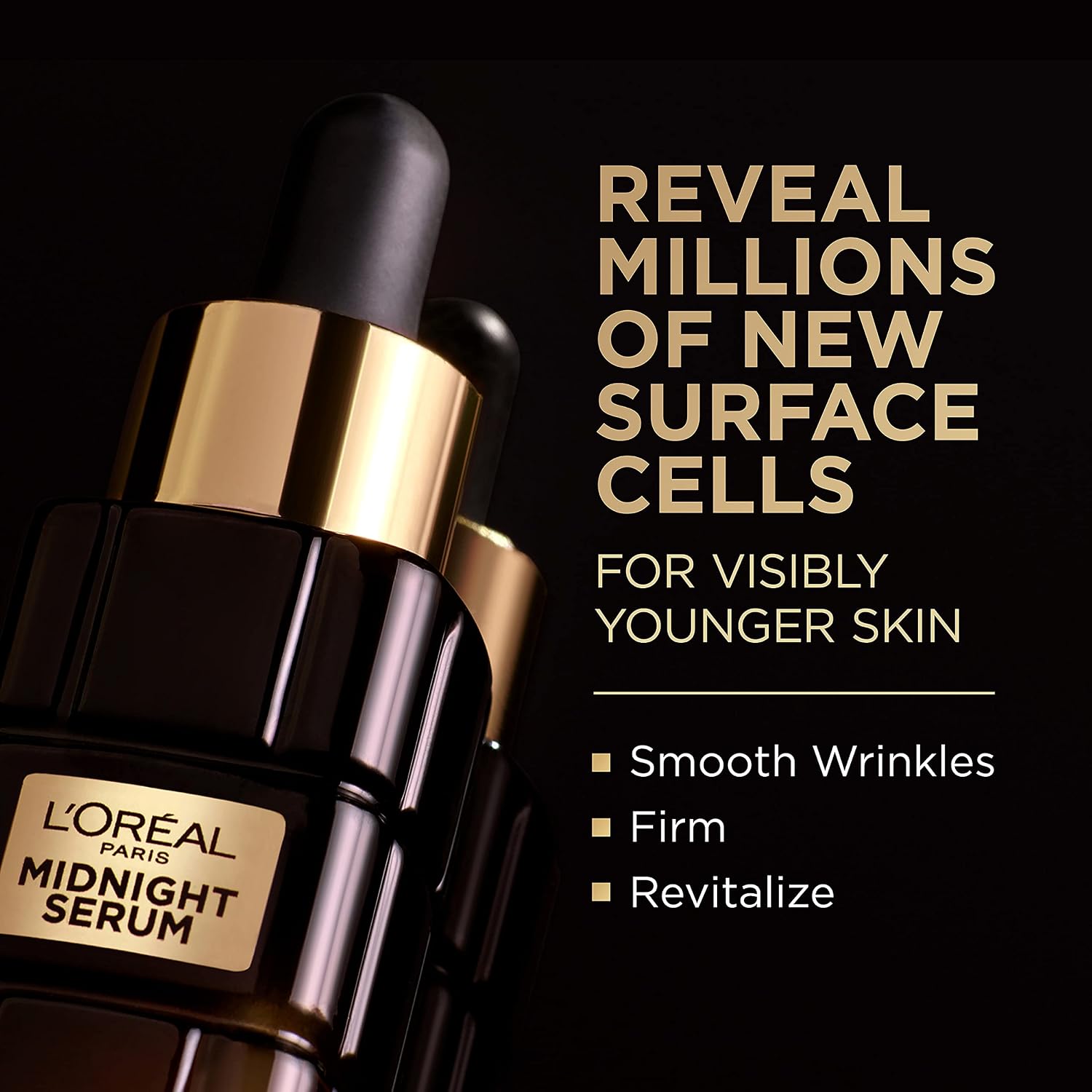 Thumbnail 1 de L'Oreal Paris Age Perfect Midnight Face Serum, 1 oz with Eye Cream Sample