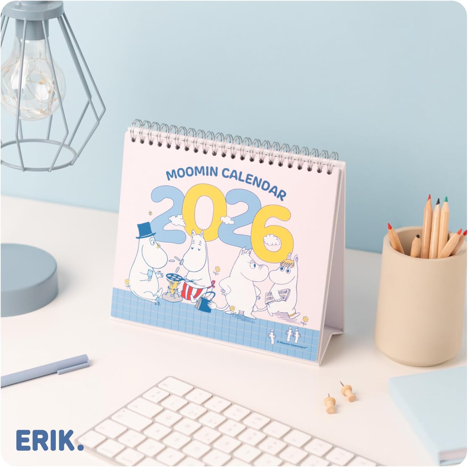 Thumbnail 4 de Calendrier de bureau Moomin 17x20 cm 📅