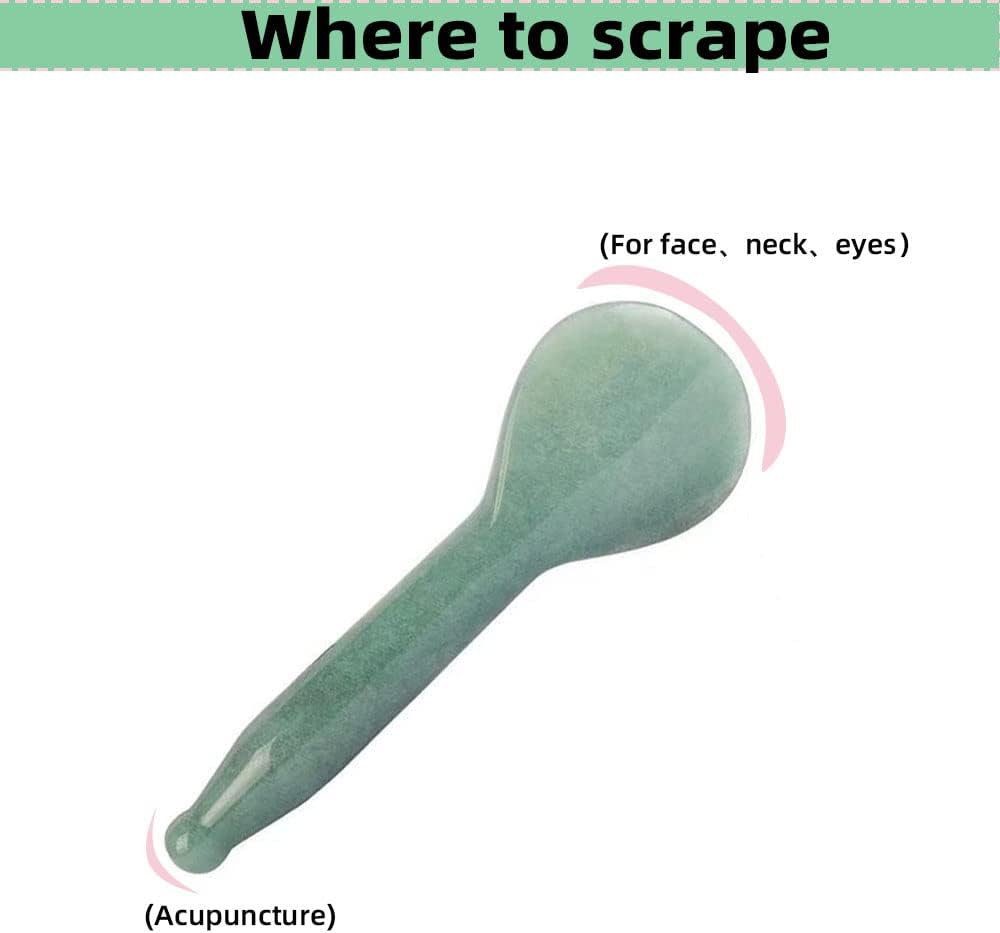 Thumbnail 4 de TOP SEWING Jade Gua Sha facial tool