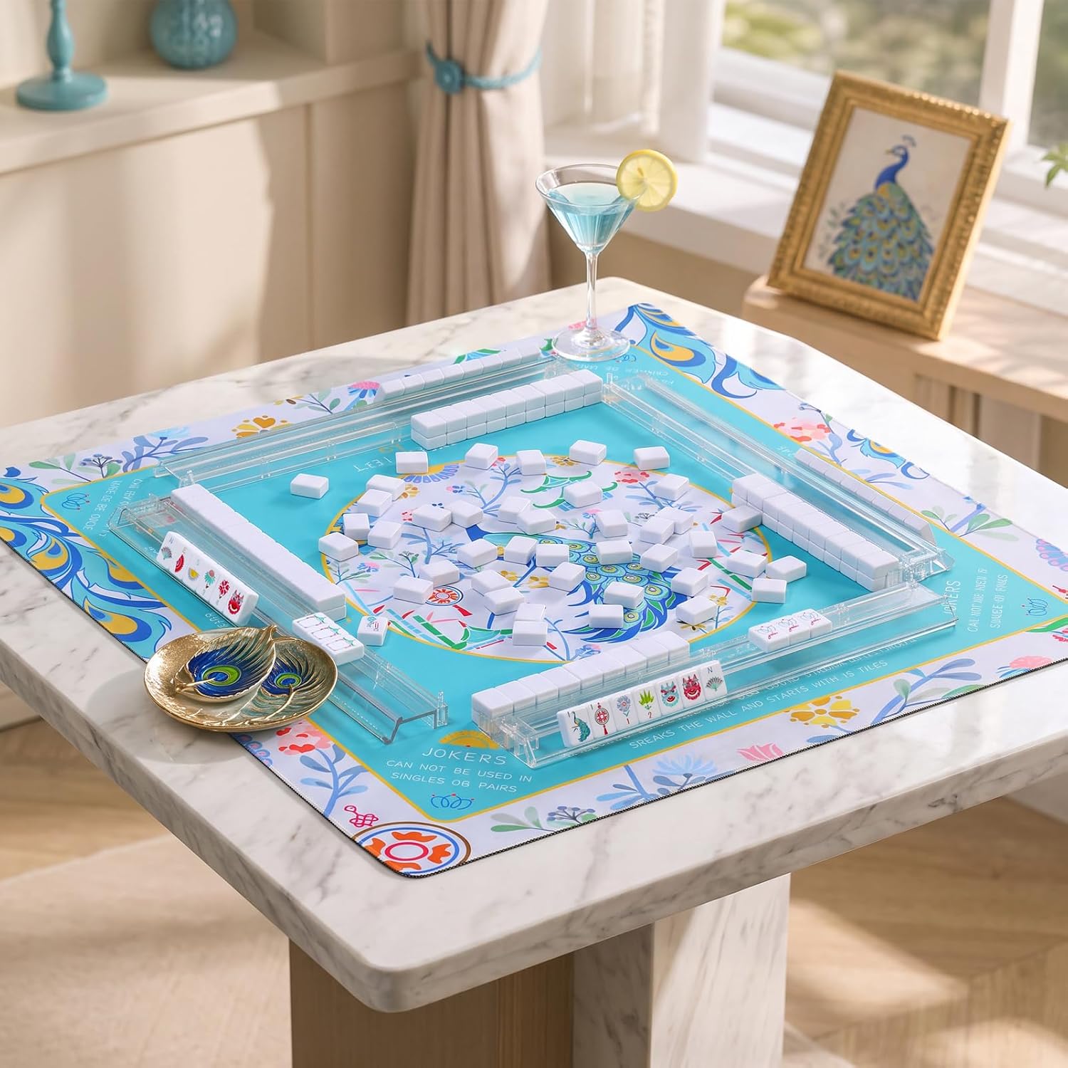 Detalle 2 de Mahjong Tile Set, 1.2-Inch Tiles