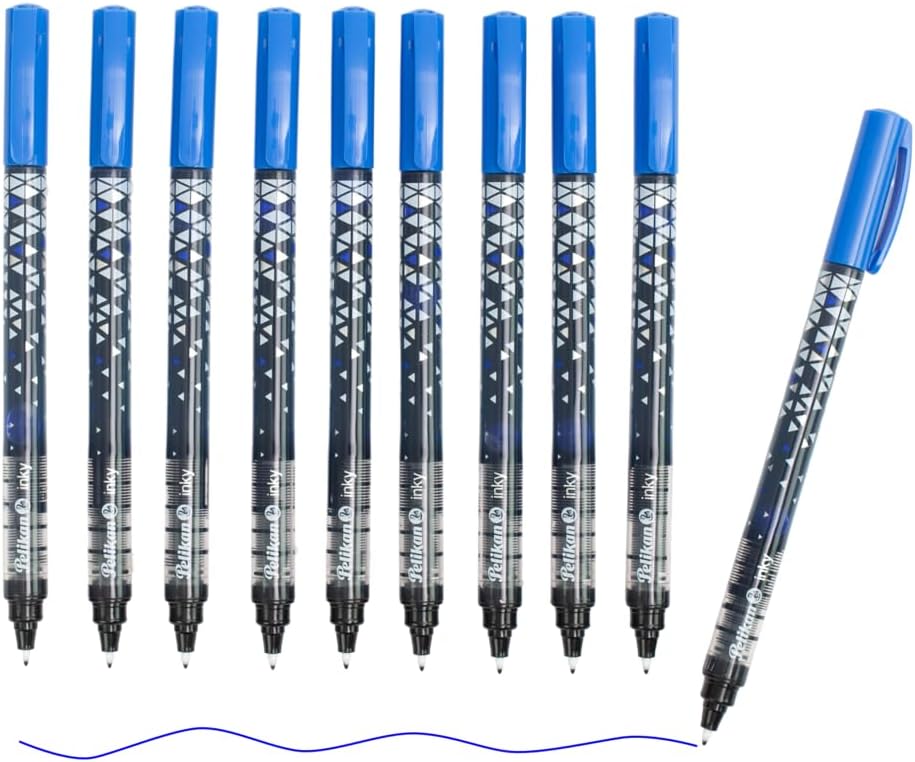 Thumbnail 5 de Pelikan Inky 273 Tintenschreiber Blau – 10 Stk. (Tintenreglersystem, 0,5 mm)
