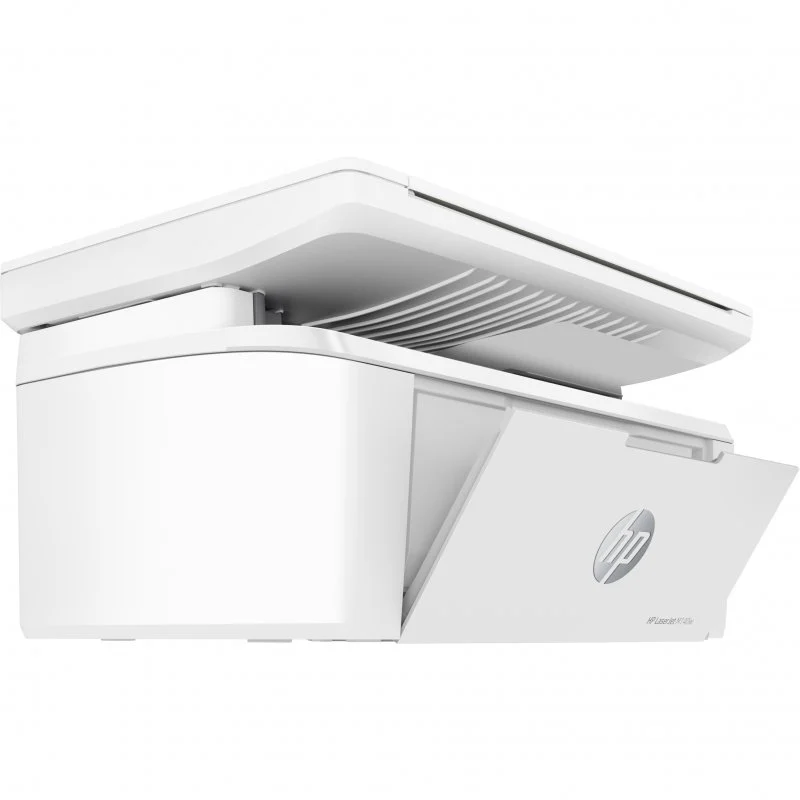 Detalle de HP LaserJet M140w impresora 21 ppm WiFi blanca