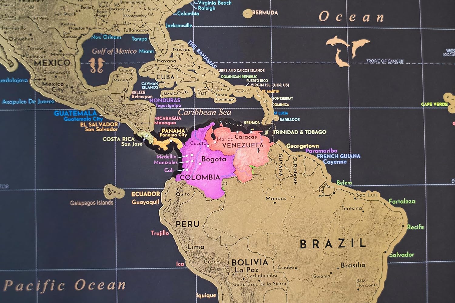Thumbnail 6 de W WANDERLUST MAPS Carte du Monde à gratter 61×43 cm 🗺