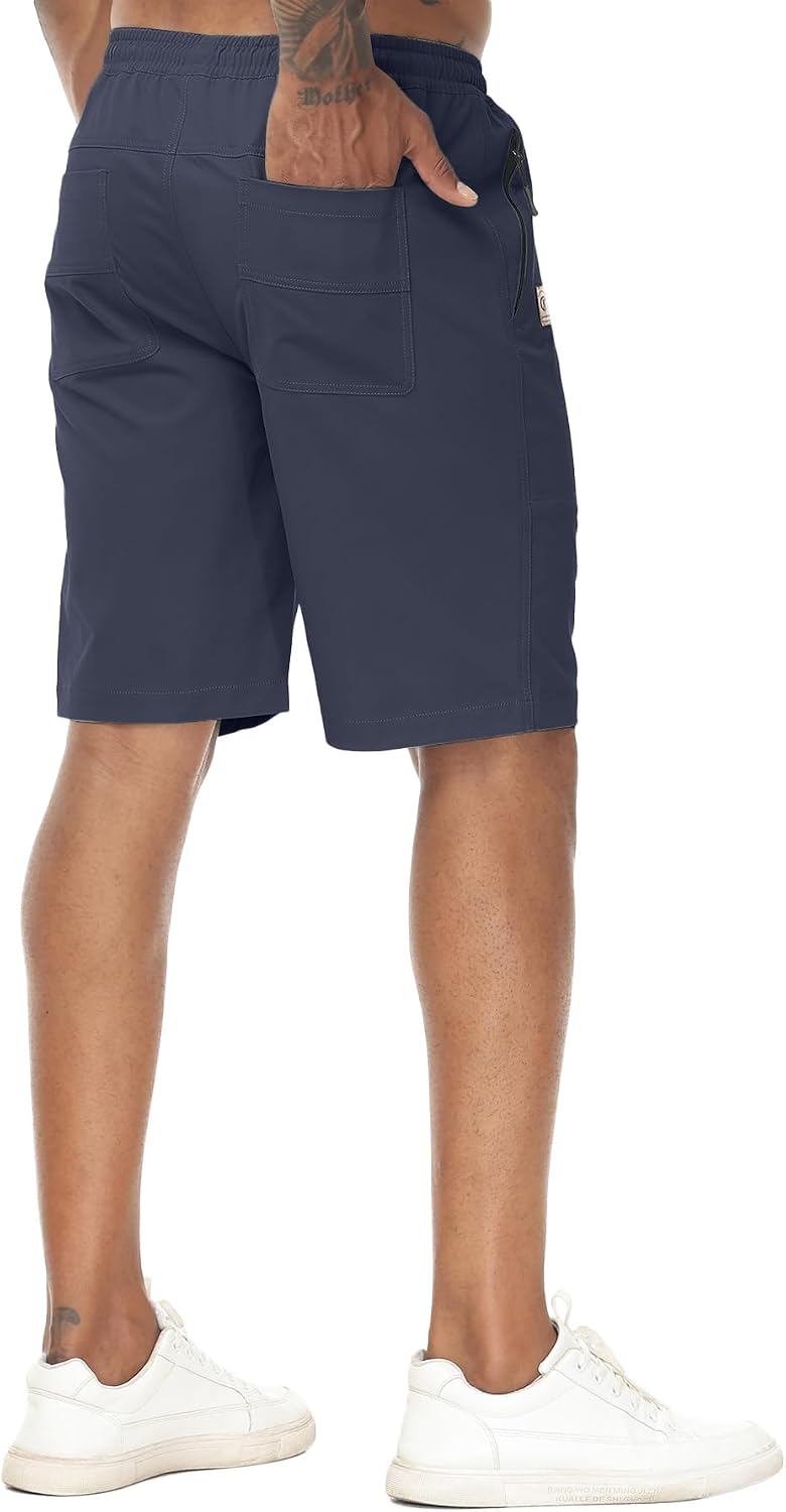 Thumbnail 1 de YuKaiChen Classic Fit Twill Shorts with Zip Pockets