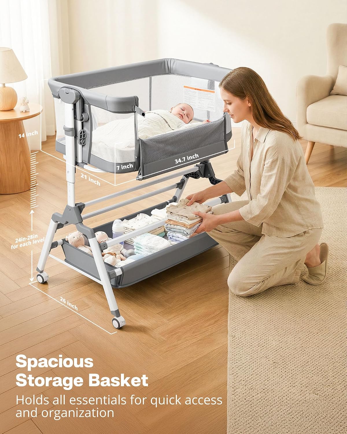Thumbnail 6 de Baby Bassinet 3-in-1