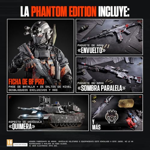 Thumbnail 2 de Battlefield 6 Phantom Edition para Xbox Series X | Paquetes, contenidos y modo campaña en Castellano