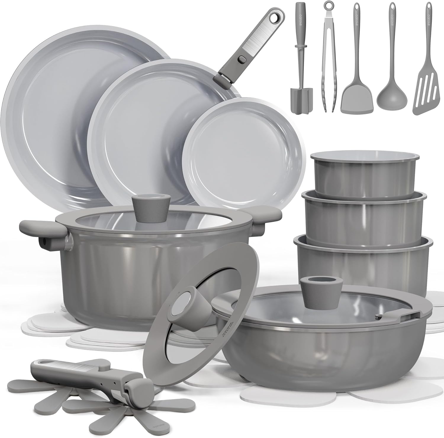 Detalle de CAROTE 27pcs Ceramic Cookware Set