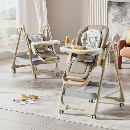 Detalle 2 de MoLi Chaise Haute X8122 Khaki ⚙
