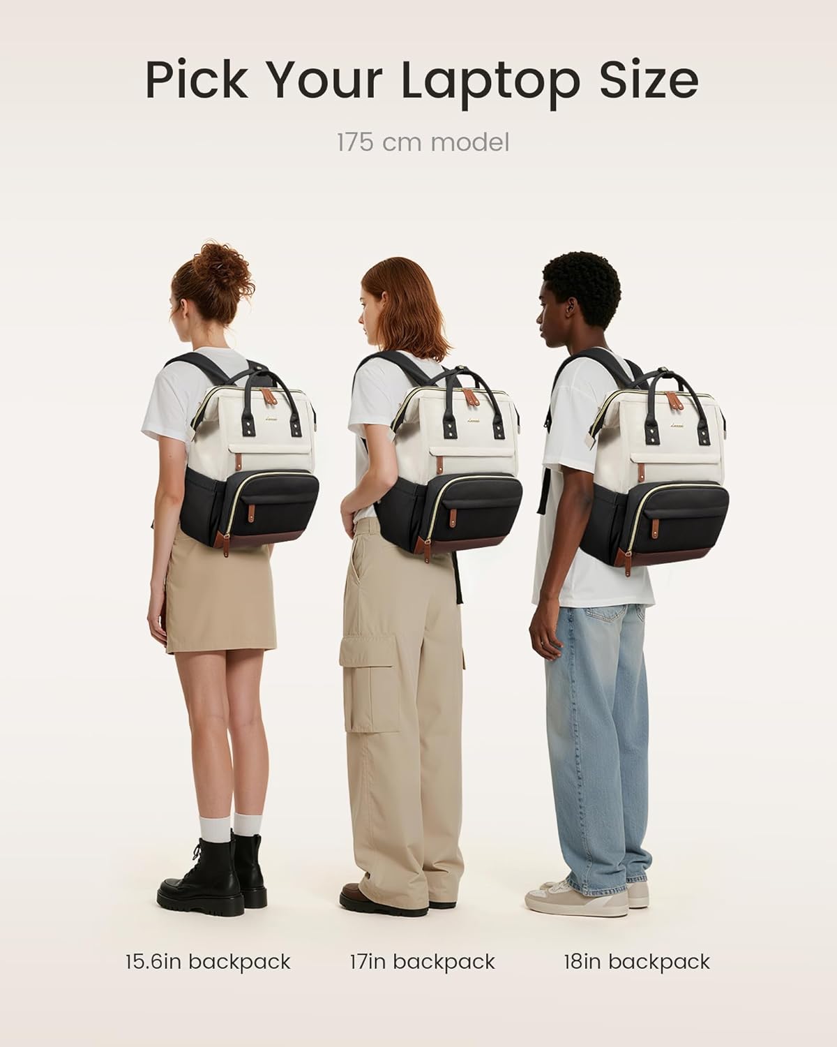 Thumbnail 5 de LOVEVOOK Laptop Backpack 15.6 Inch