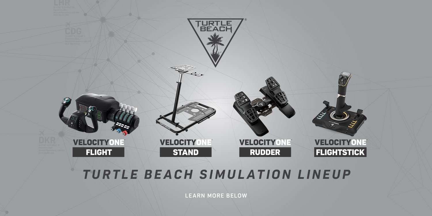 Detalle 1 de Turtle Beach VelocityOne Rudder für Flight-Simulator